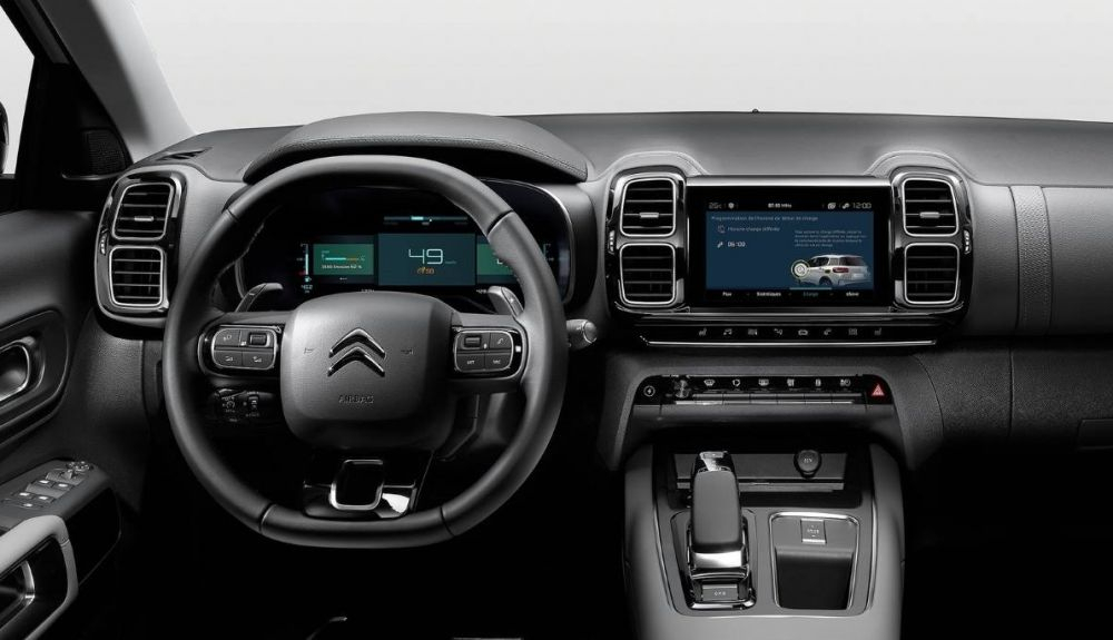 El interior del nuevo C5 Aircross 2022 también se renovará ligeramente El interior del nuevo C5 Aircross 2022 también se renovará ligeramente
