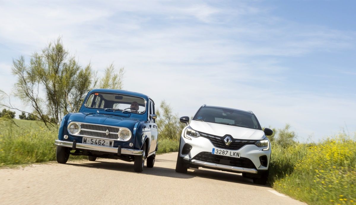 Comparativa: Renault R4 vs Captur E-Tech 2021, en el nombre del padre del SUV...