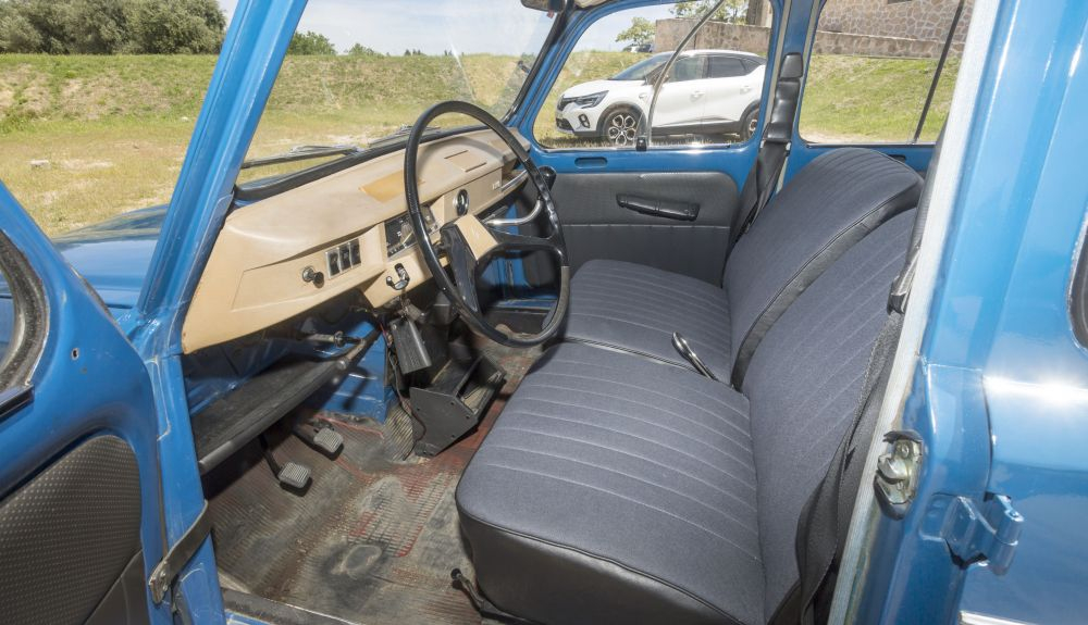 Renault 4: así era su interior Renault 4: así era su interior