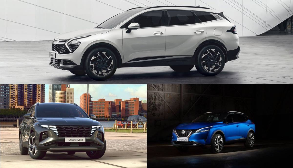 Los tres nuevos SUV Hyundai Tucson, Kia Sportage y Nissan Qashqai, frente a frente