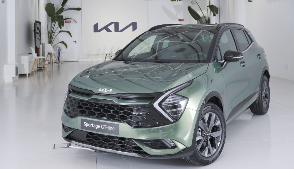 Detalles de diseño del nuevo Kia Sportage 2022. 