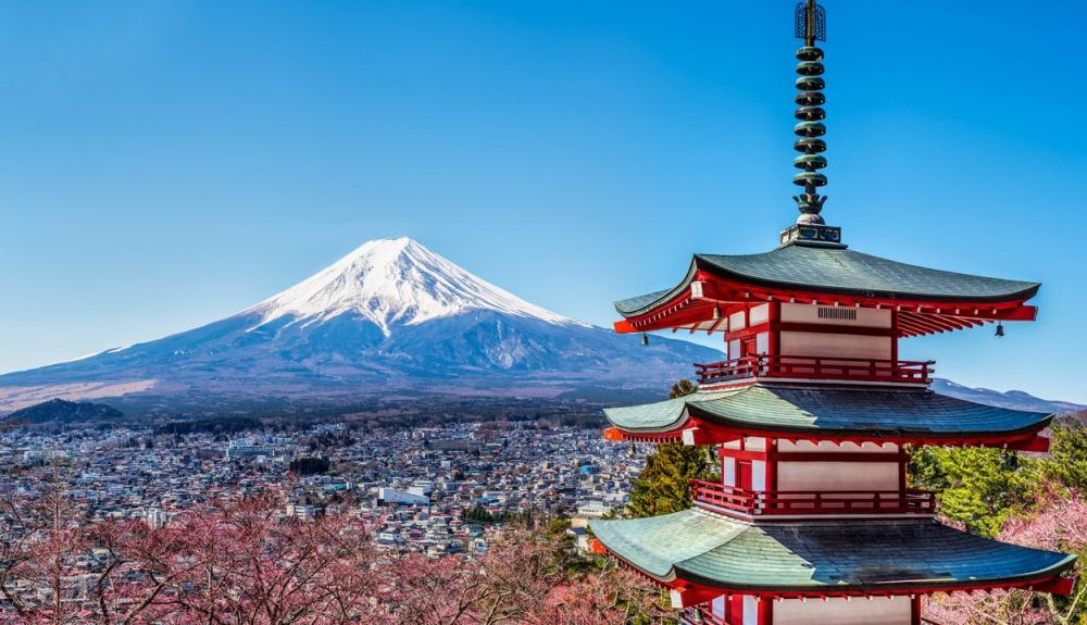 El monte Fiji es una de las montañas sagradas para los japoneses y ha servido de fuente de inspiración constante para los artistas del país El monte Fiji es una de las montañas sagradas para los japoneses y ha servido de fuente de inspiración constante para los artistas del país