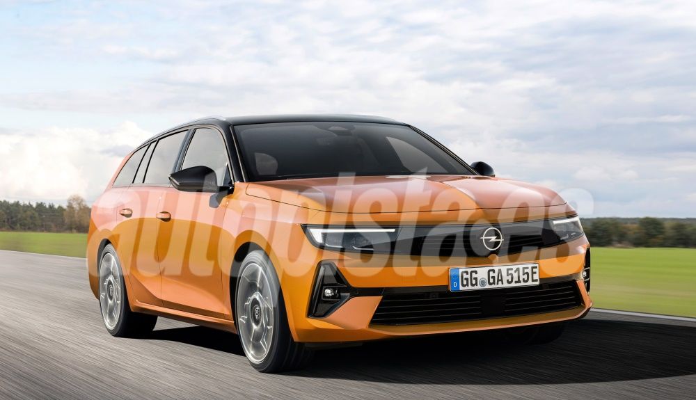 Opel Astra Sports Tourer 2022. Ilustración: Schulte.