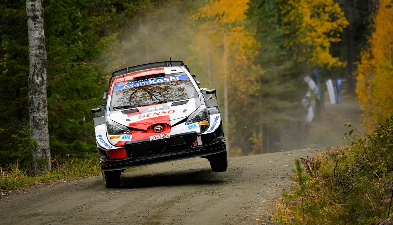 Rally de Finlandia 2021.
