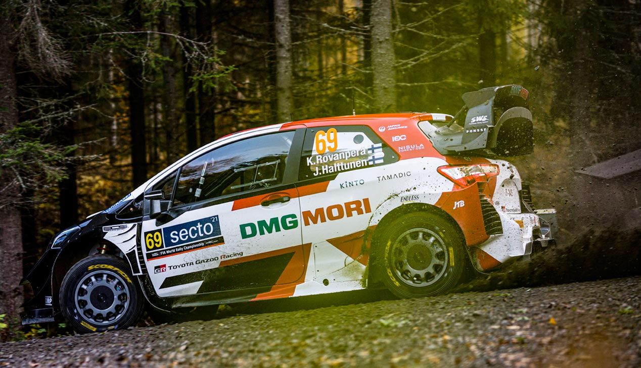 Rally de Finlandia 2021.