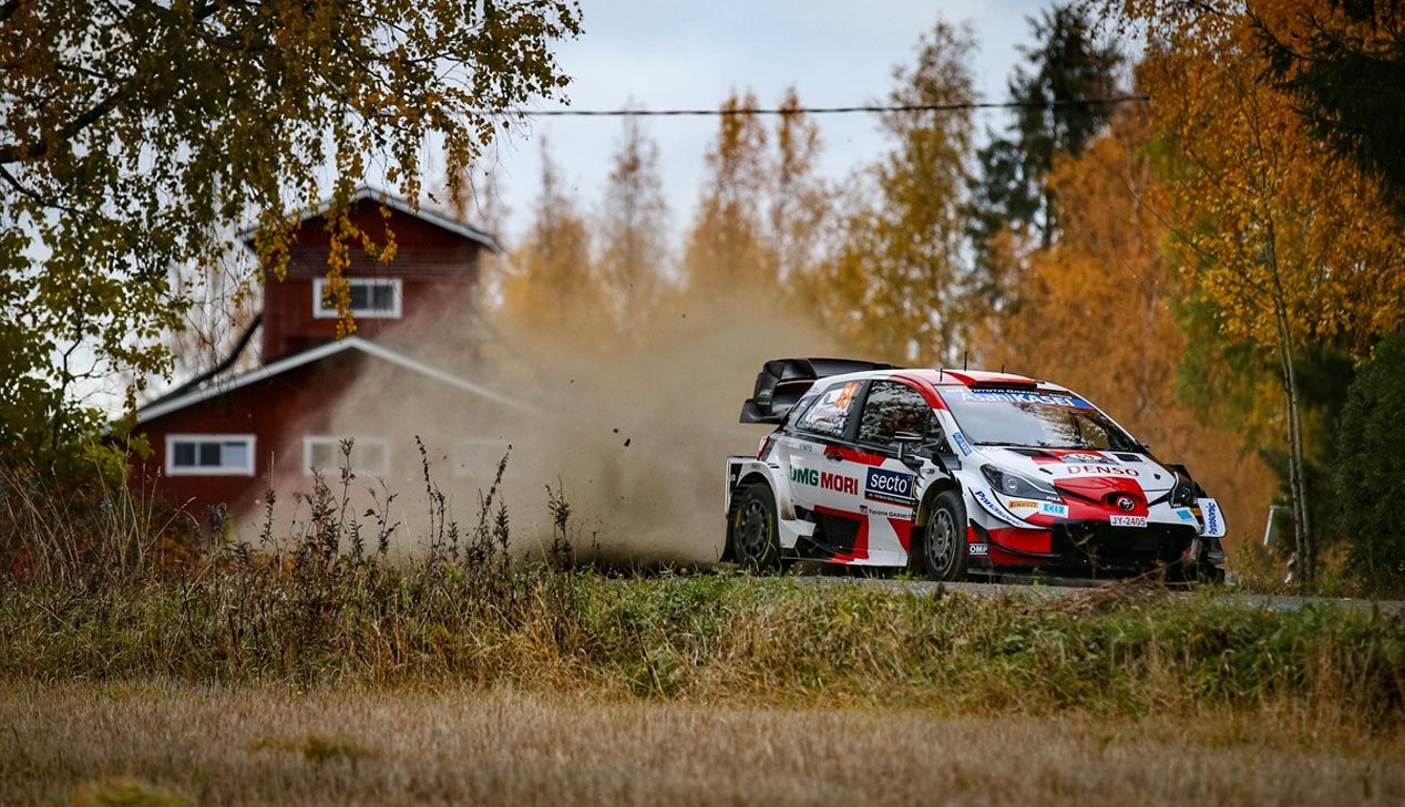 Rally de Finlandia 2021.