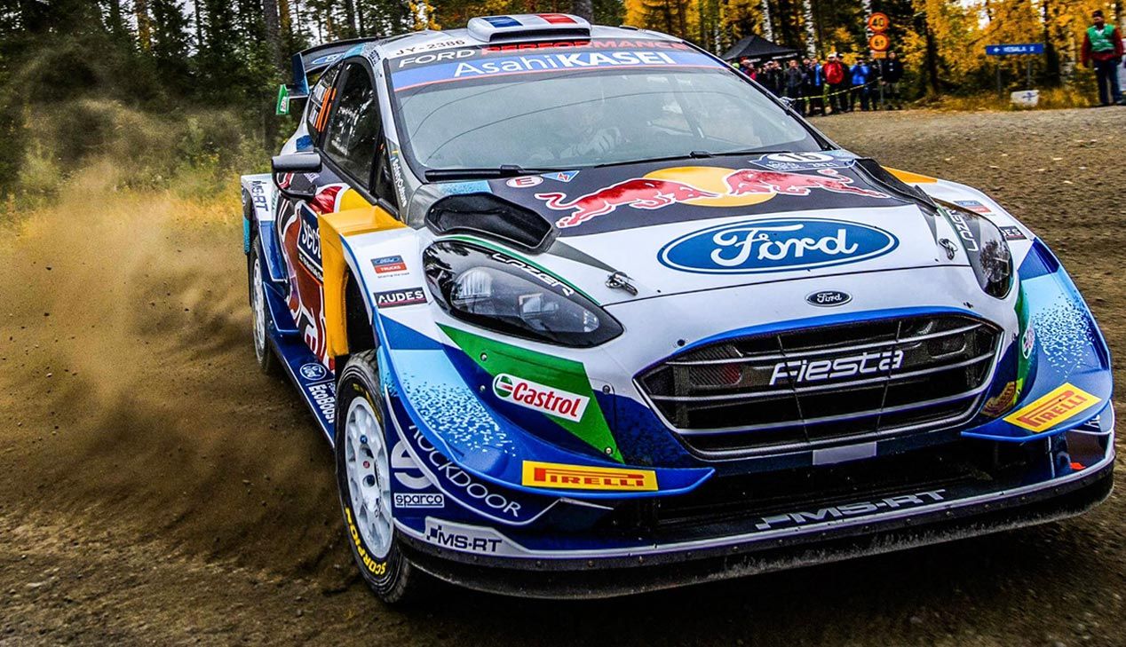 Rally de Finlandia 2021.