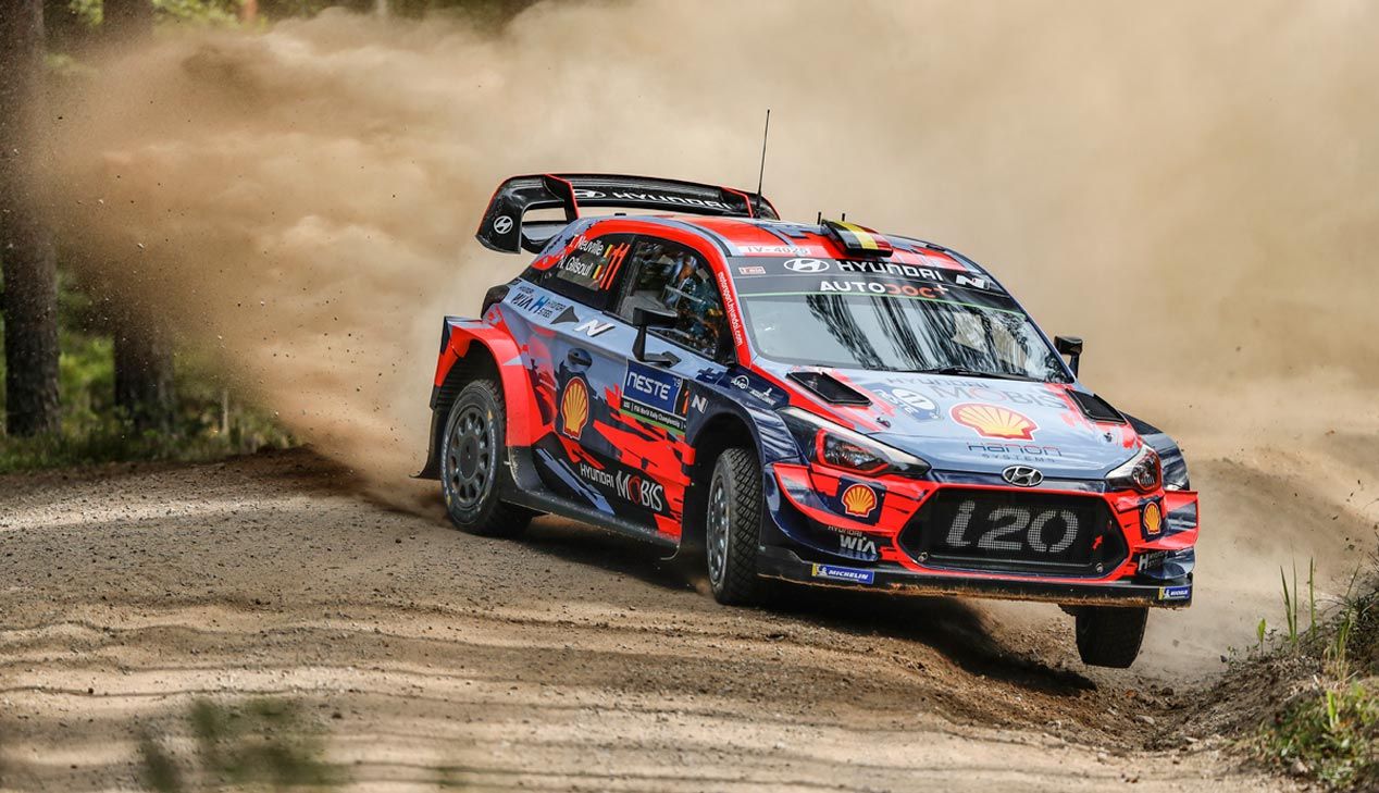 Rally de Finlandia 2021.