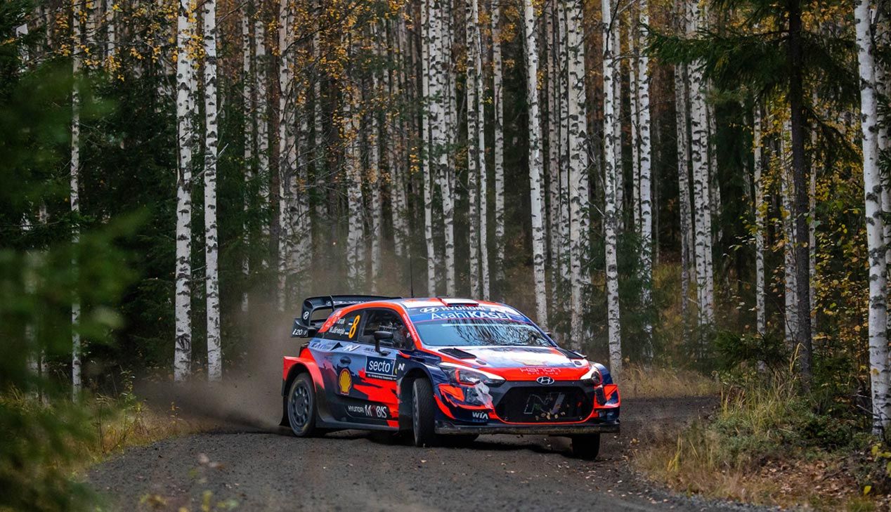 Rally de Finlandia 2021.