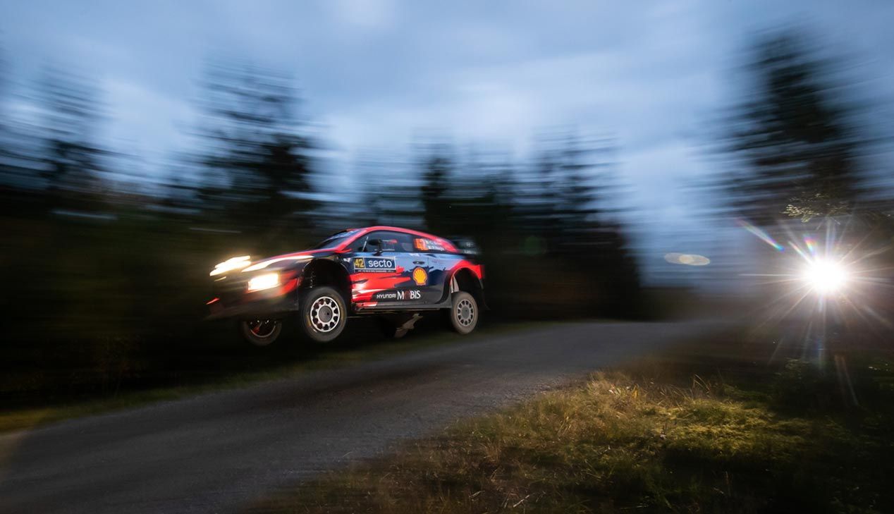 Rally de Finlandia 2021.