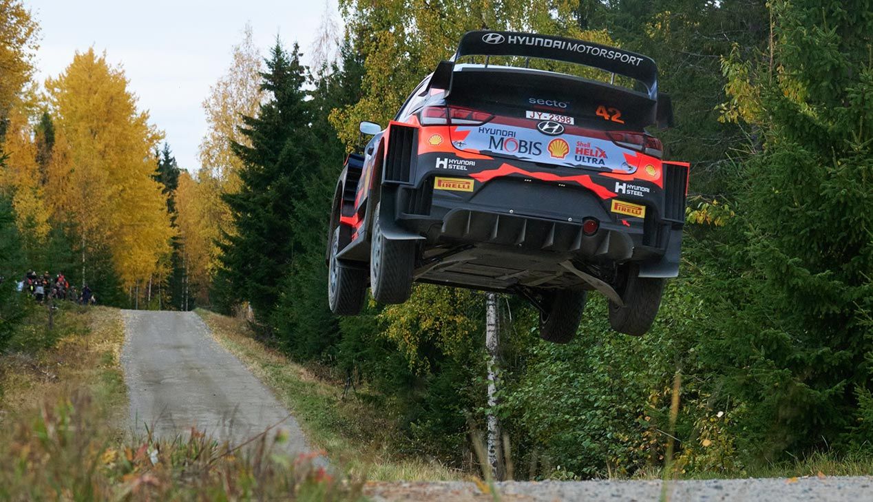 Rally de Finlandia 2021.