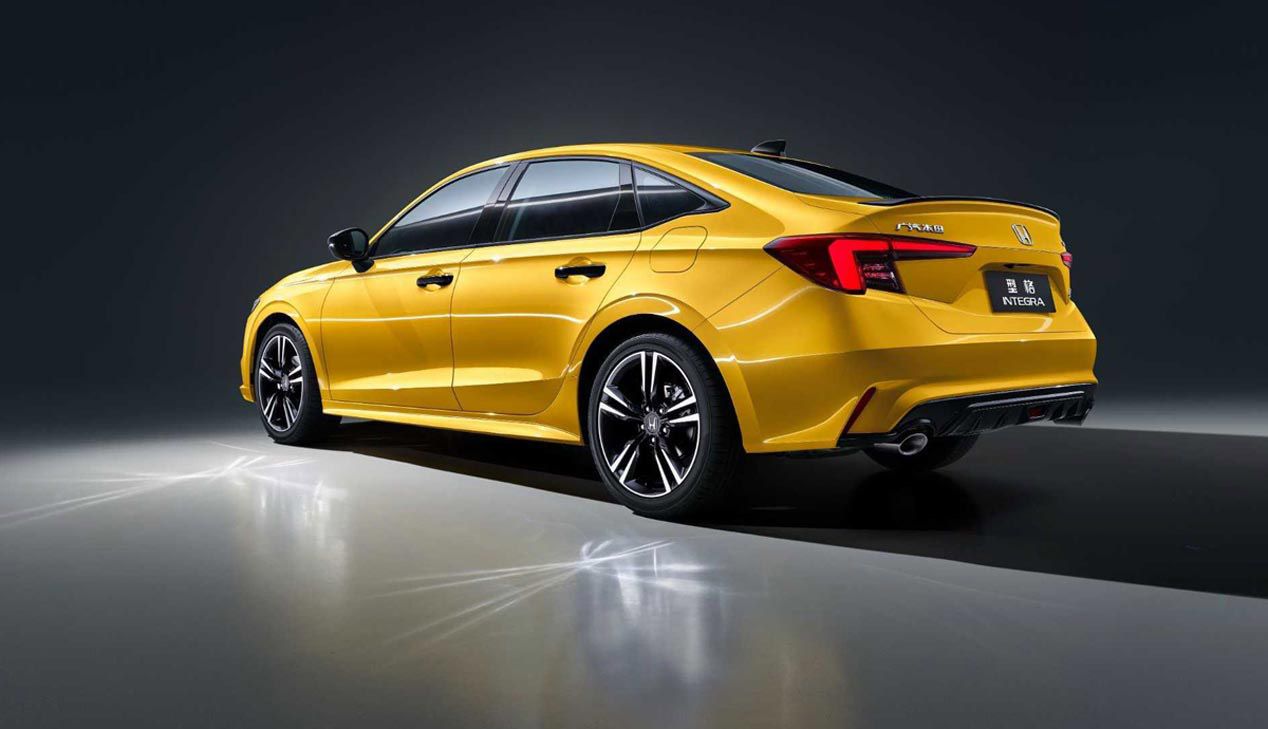 Nuevo Honda Integra para China.
