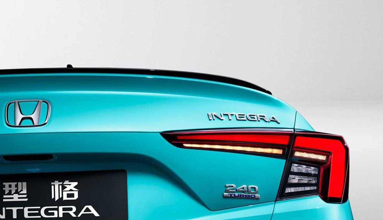 Nuevo Honda Integra para China.