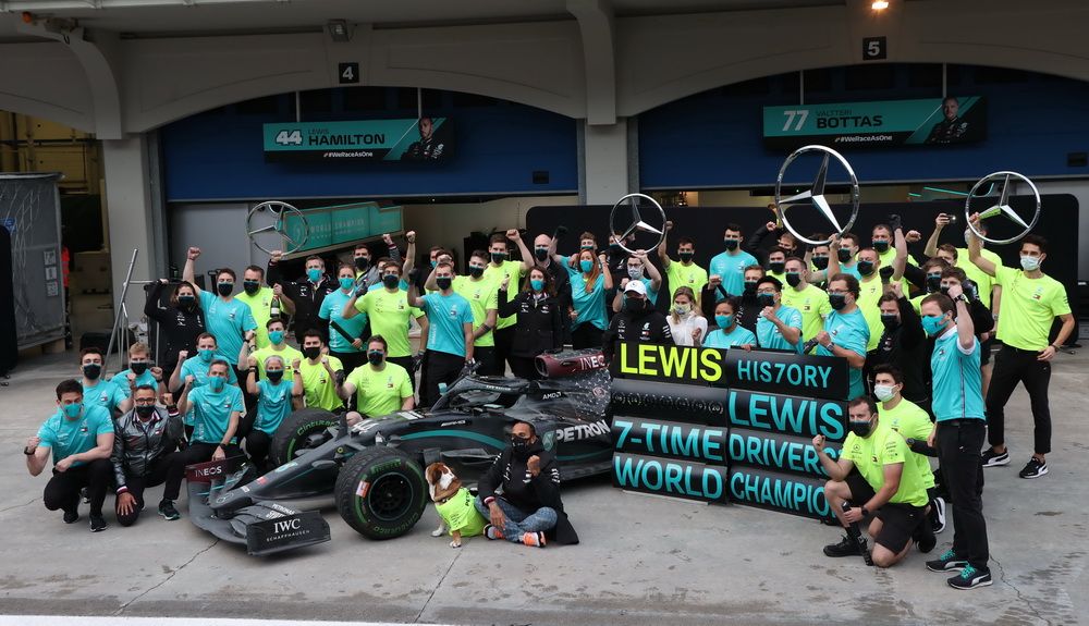 En 2020 Lewis Hamilton consiguió en el Istanbul Park su séptimo título mundial de F1