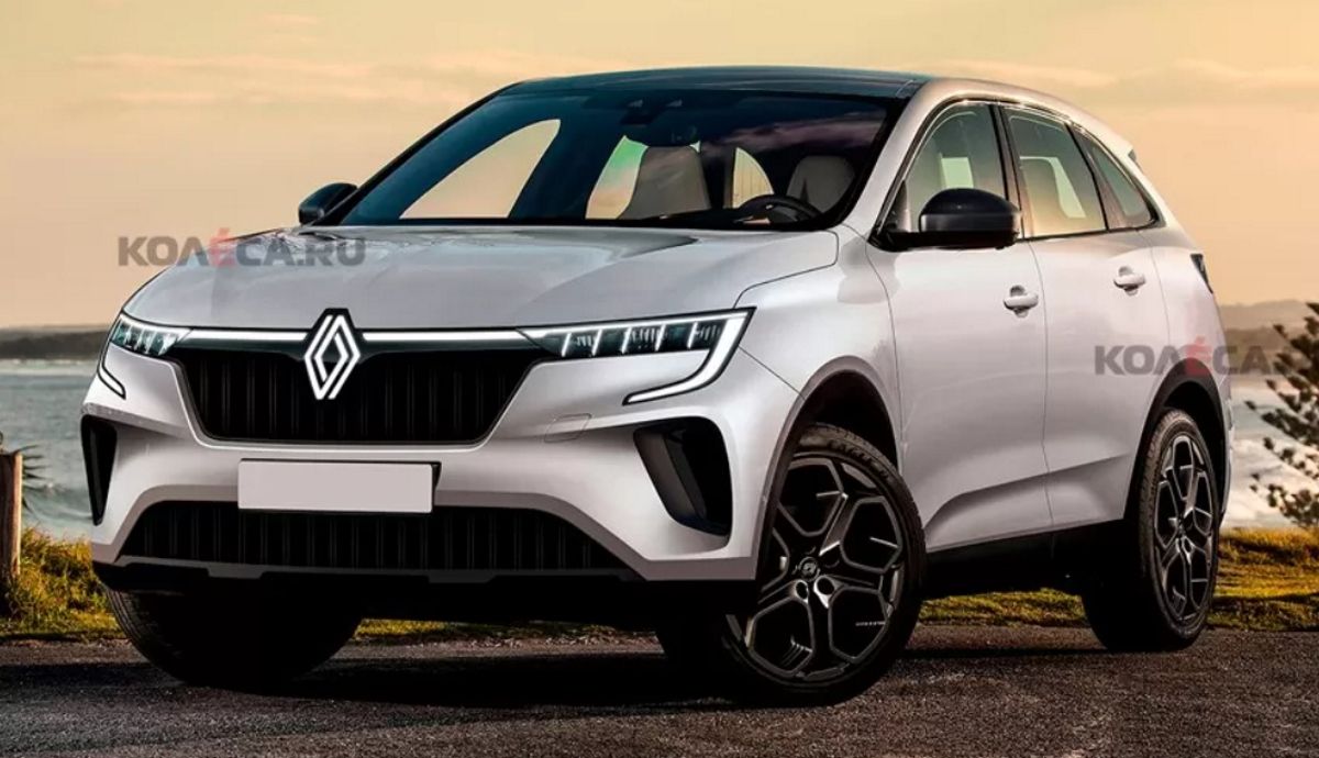 Renault Kadjar 2022: todo lo que sabemos del SUV, con base del Qashqai y versiones Coupé y 7 plazas. Ilustración: Kolesa.ru.