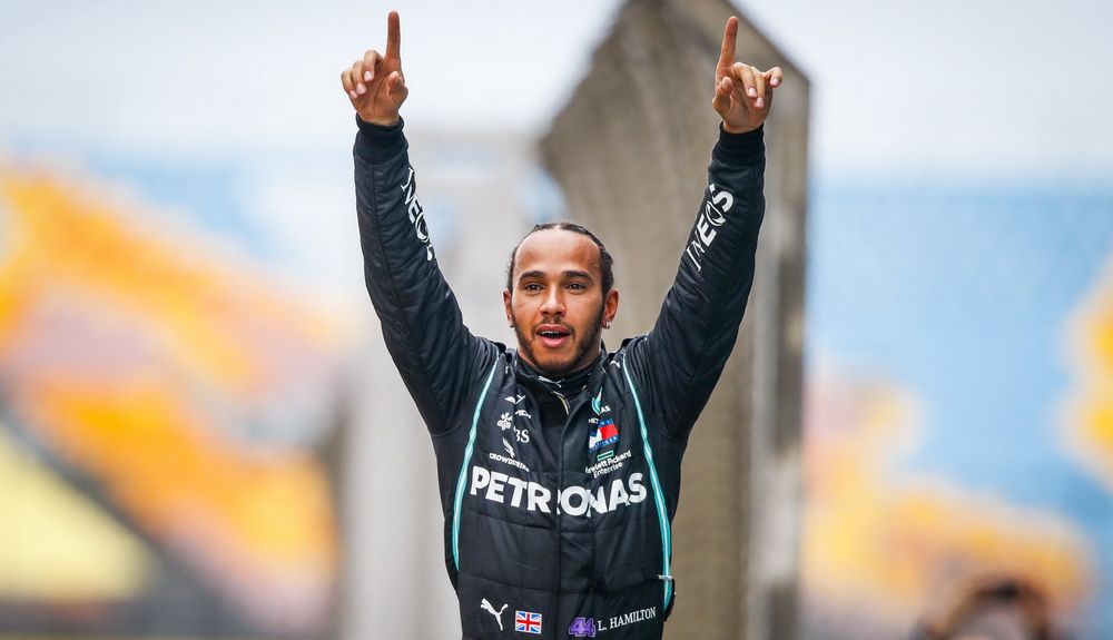 Lewis Hamilton partía 6º en el GP de Turquía de 2020 y ganó la carrera