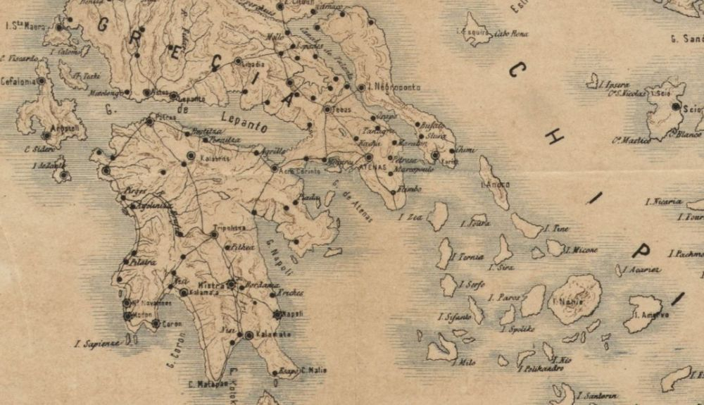 Costa de Grecia donde se desarrolló la Batalla de Lepanto. Costa de Grecia donde se desarrolló la Batalla de Lepanto.