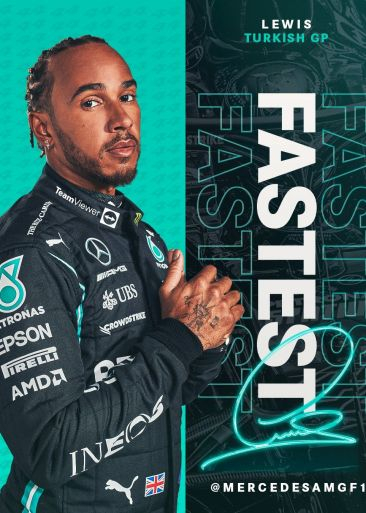 Lewis Hamilton fue el más rápido en la calificación