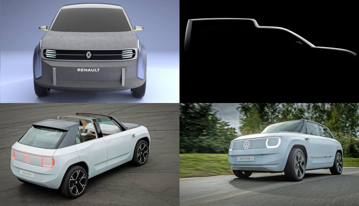Renault 4 y VW ID.2, el próximo gran duelo