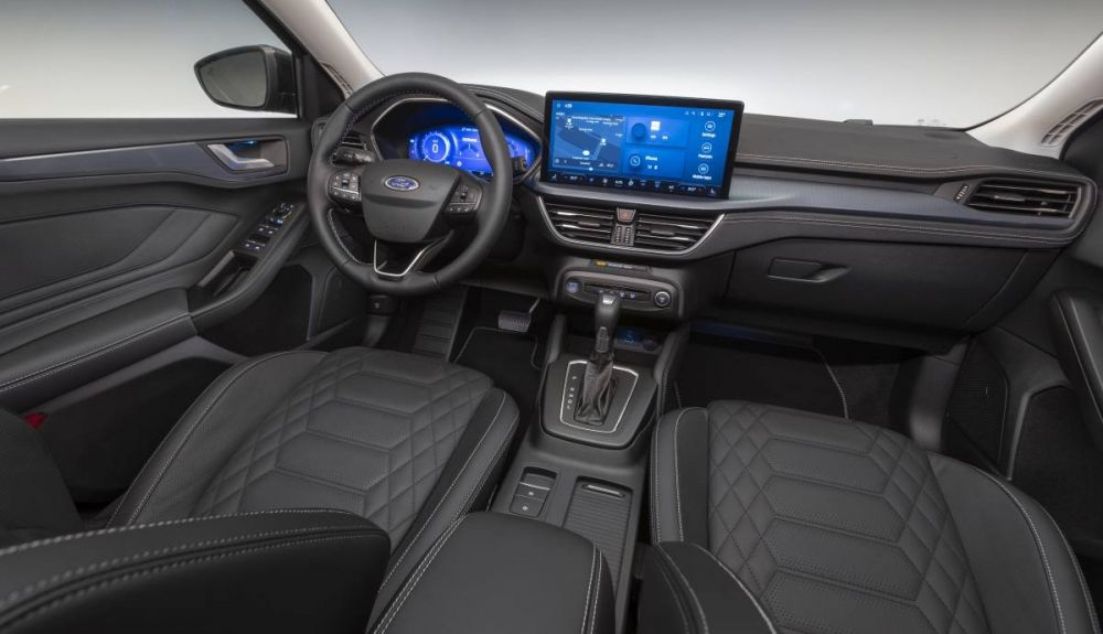 El interior del Ford Focus 2022