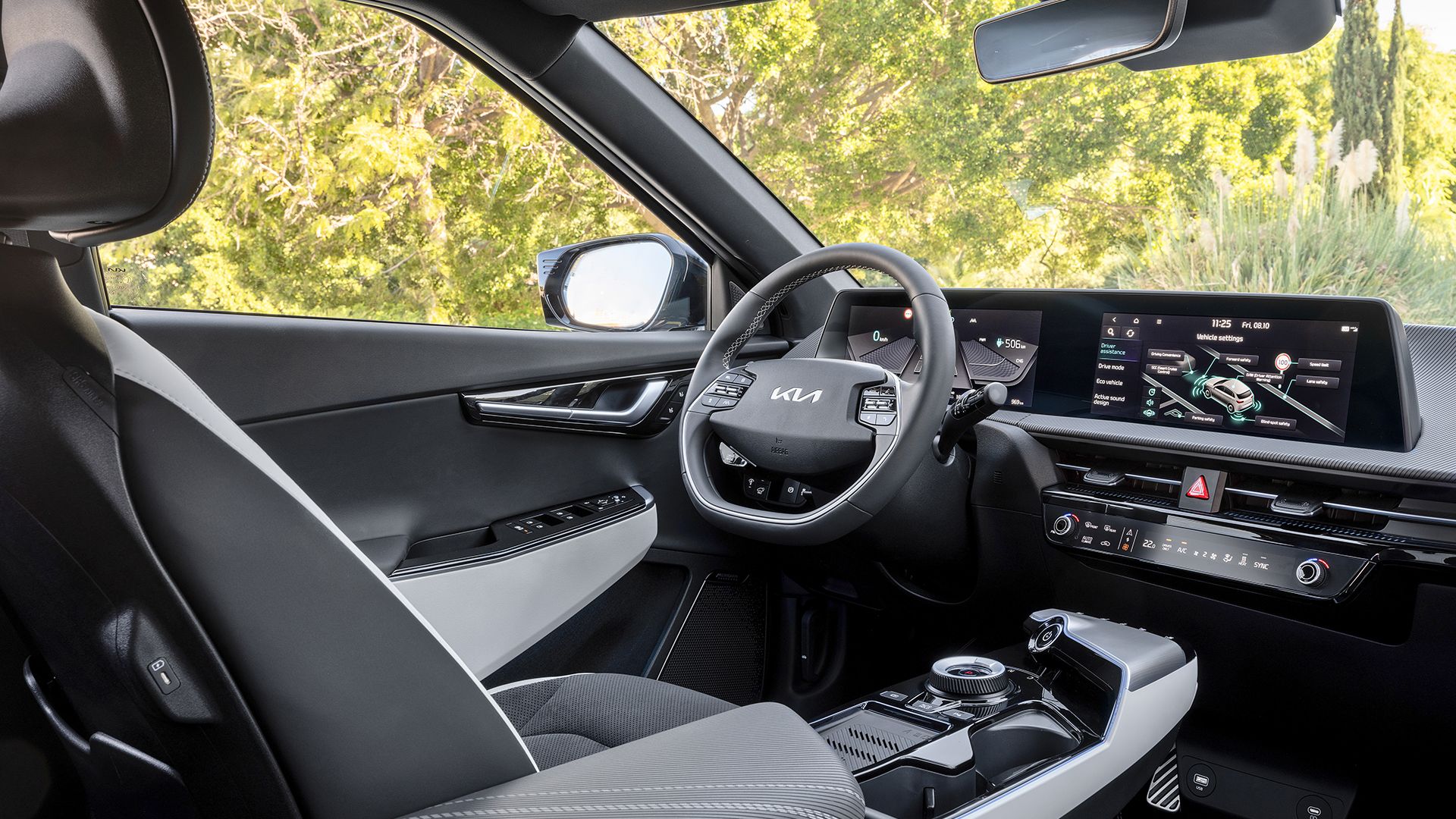Kia EV6: así es su interior