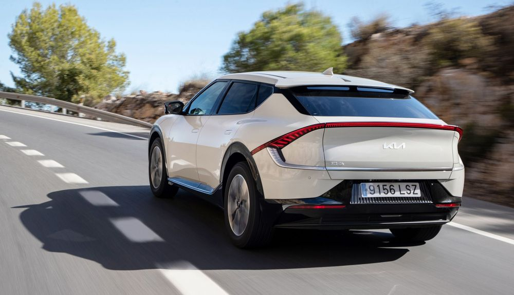 Rompedora estética para el Kia EV6 Rompedora estética para el Kia EV6