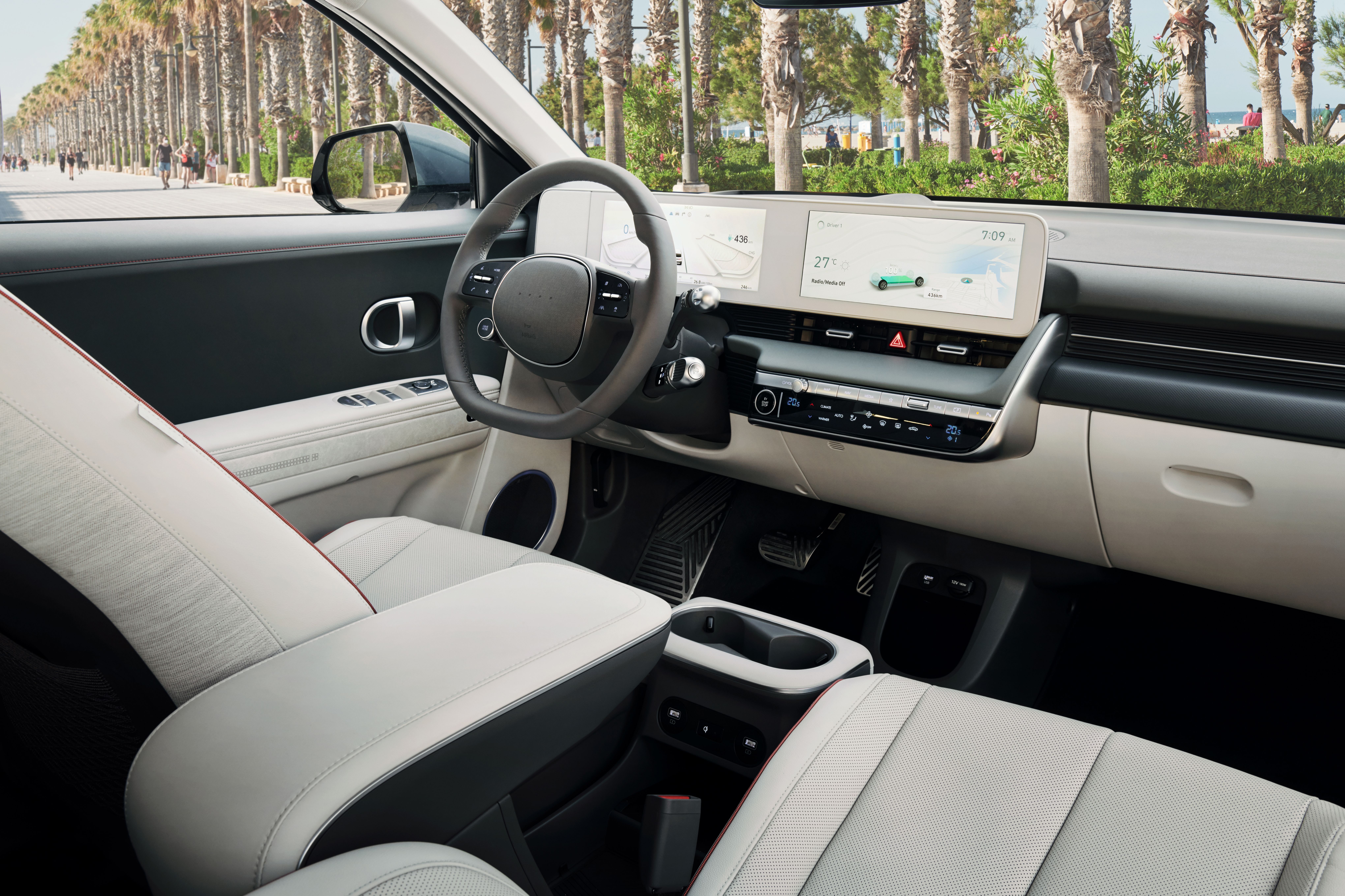 Los nuevos Ioniq tomarán muchos rasgos del interior del nuevo Ioniq 5