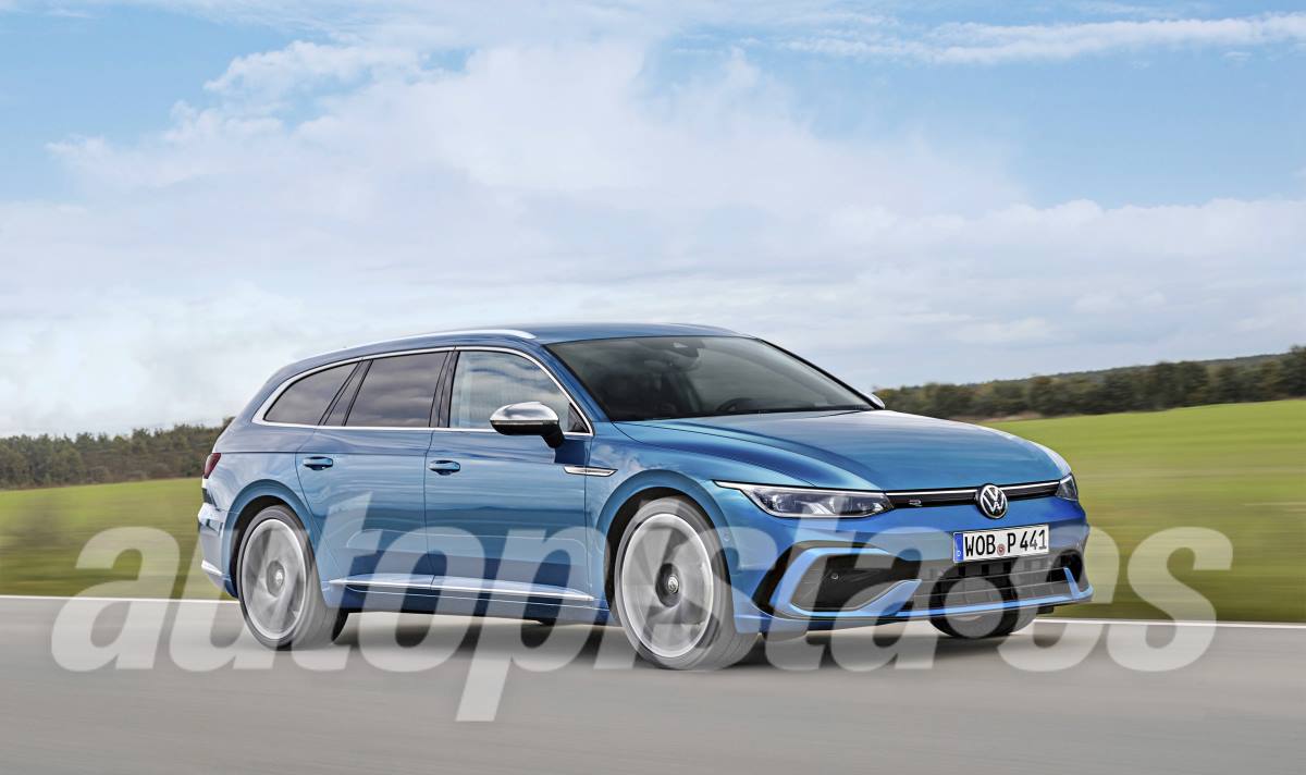 Otra posible recreación sobre cómo podría ser el nuevo VW Passat Variant