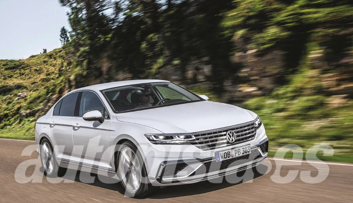 VW Passat facelift según Schulte