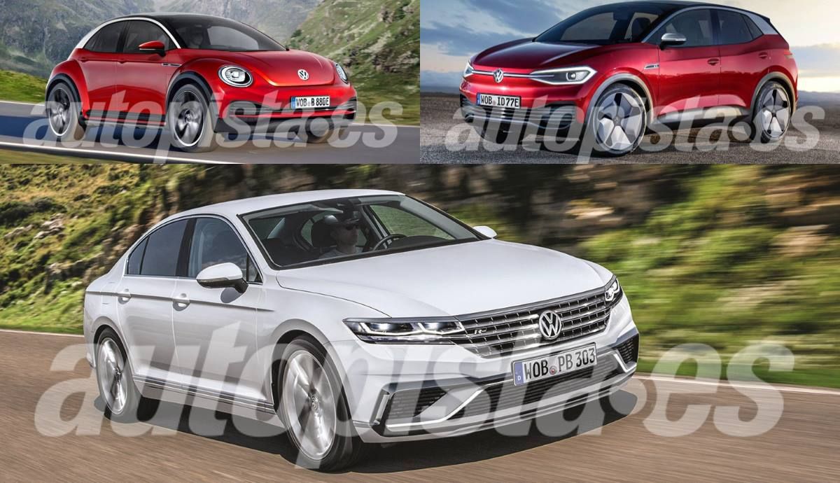 Los nuevos VW que vienen, Passat, ID.2, ID.Beetle...