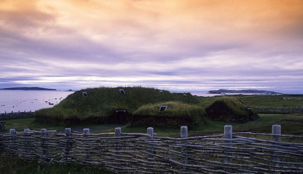 El asentamiento vikingo descubierto en Canadá. El asentamiento vikingo descubierto en Canadá.