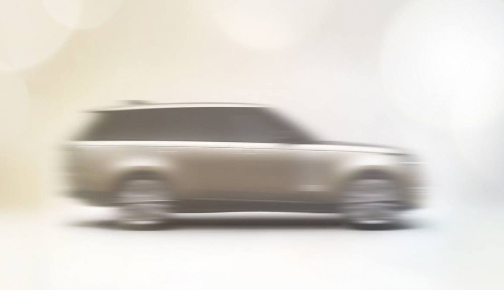 Uno de los teasers oficiales del Range Rover 2022 Uno de los teasers oficiales del Range Rover 2022