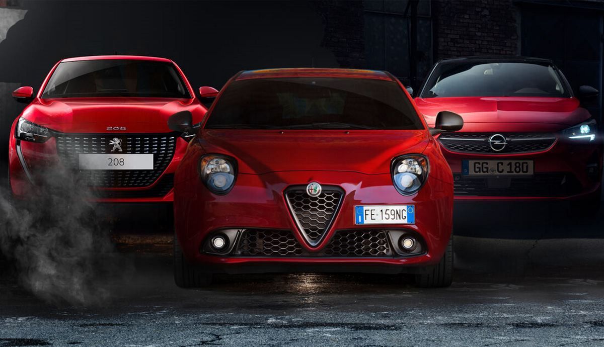Alfa Romeo Mito 2023: el utilitario renacerá basado en Peugeot 208 y Opel Corsa. FOTO: AMS y Patrick Lang.