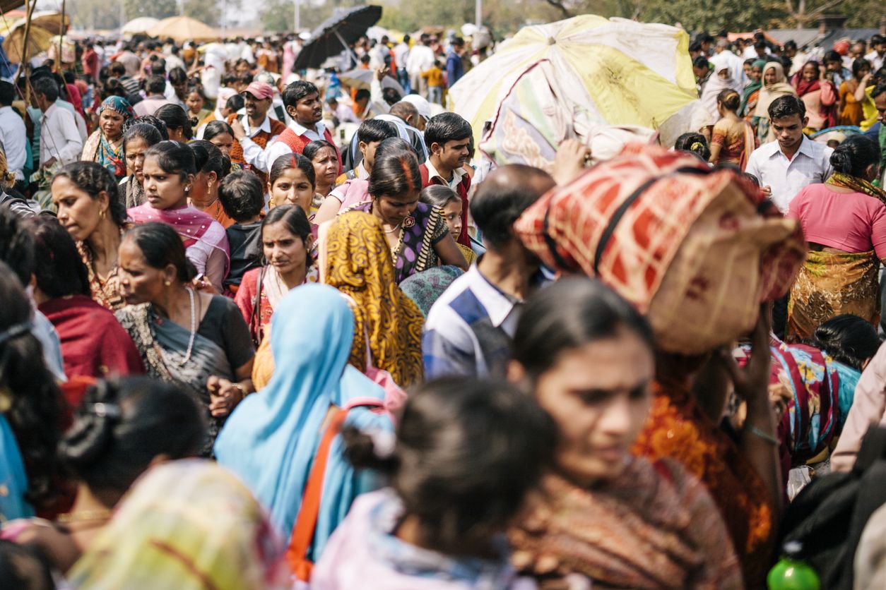 Respondemos a la pregunta sobre cuántos habitantes tiene la India.