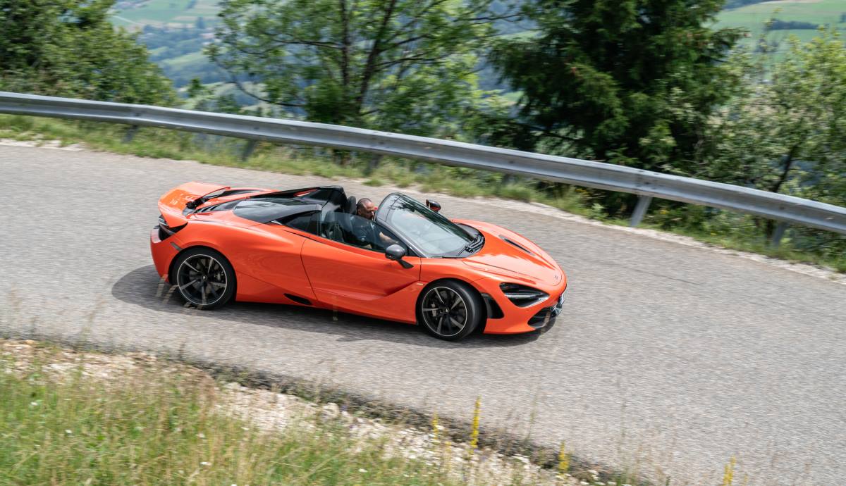 McLaren 720S Spider, a prueba