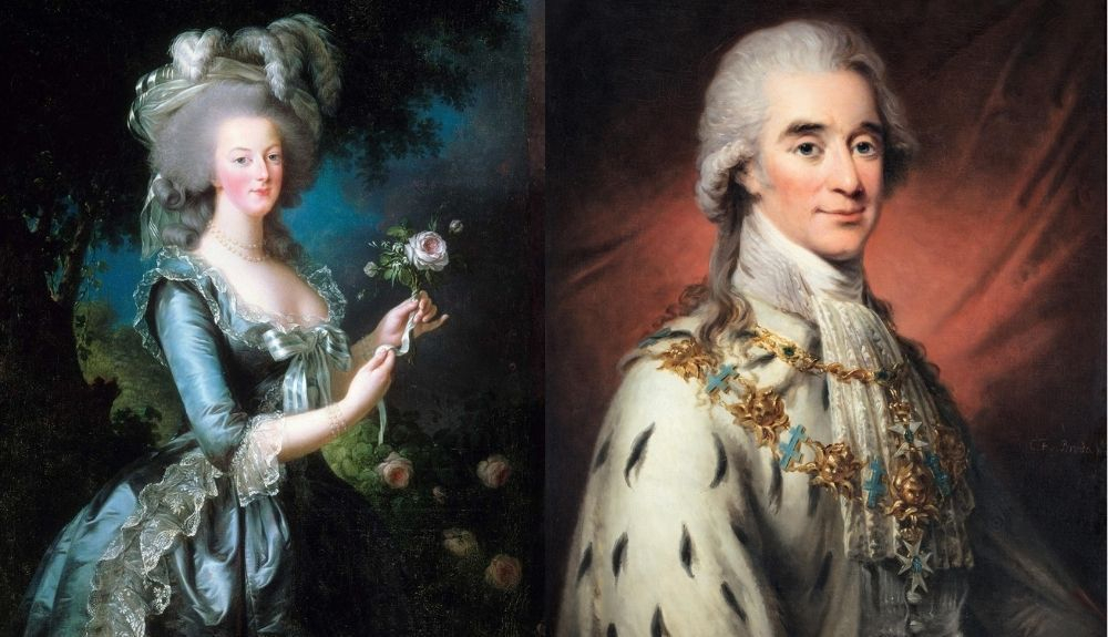 Maria Antonieta y el conde Axel von Fersen. Maria Antonieta y el conde Axel von Fersen.
