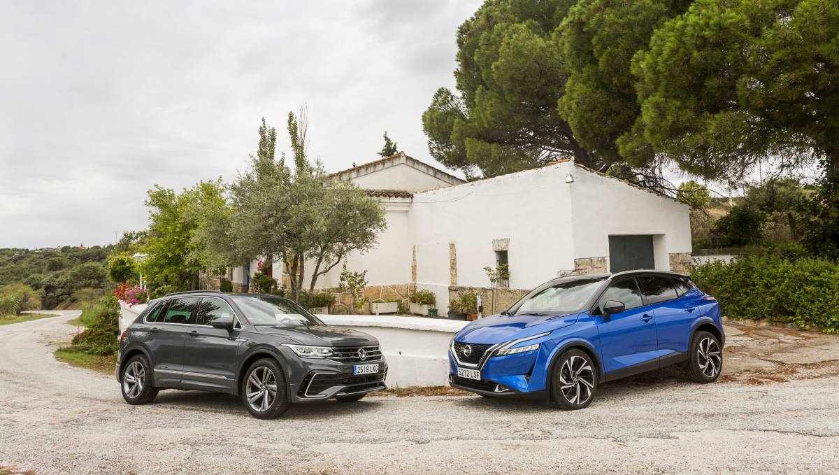 Comparativa Nissan Qashqai 1.3 mHEV Xtronic 4x2 & VW Tiguan 1.5 TSI DSG7 4x2 (6)