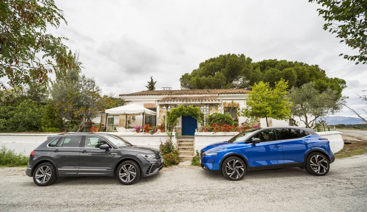 Comparativa Nissan Qashqai 1.3 mHEV Xtronic 4x2 & VW Tiguan 1.5 TSI DSG7 4x2 (8)