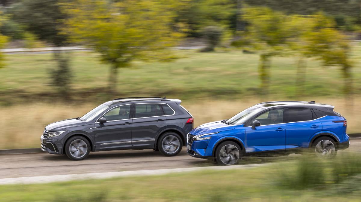 Comparativa Nissan Qashqai 1.3 mHEV Xtronic 4x2 & VW Tiguan 1.5 TSI DSG7 4x2 (22)