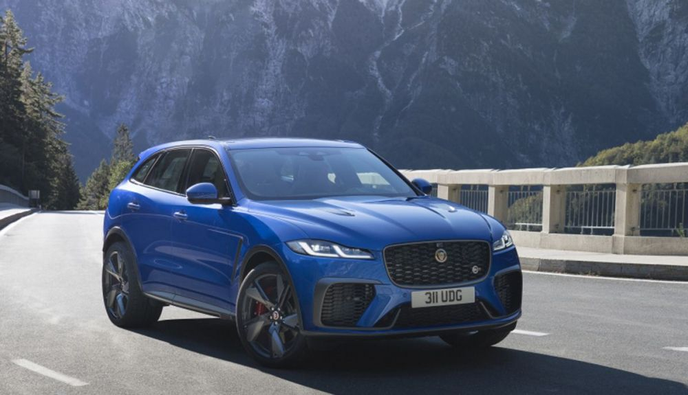 Jaguar F-Pace SVR, uno de los modelos deportivos que se actualiza de la gama Jaguar Land Rover.