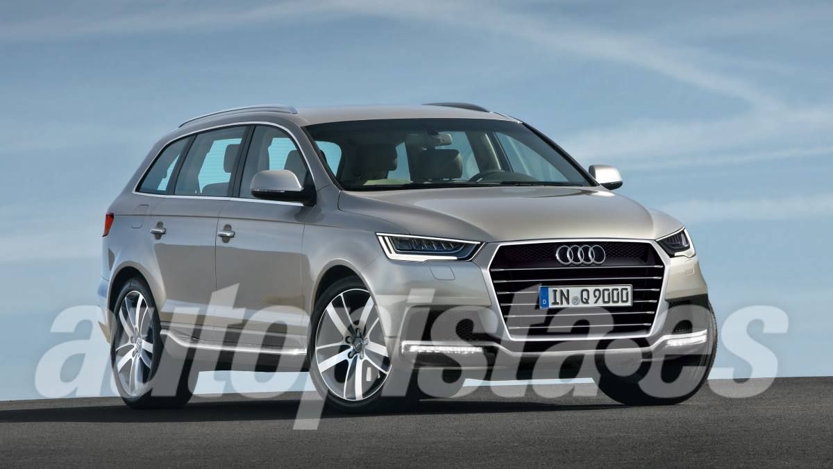 Recreación del hipotético Audi Q9 de nuestro ilustrador Schulte