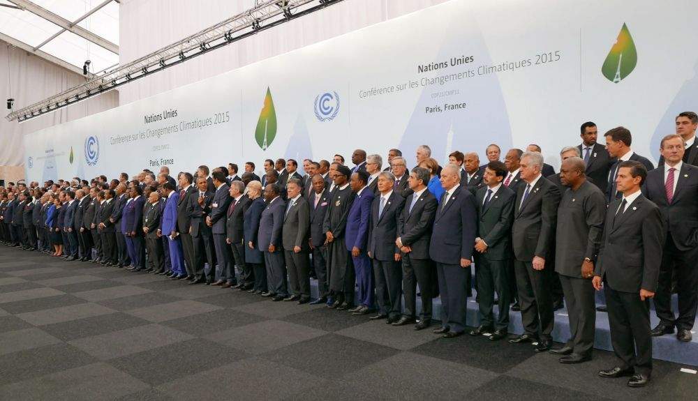 Jefes de delegación en la Conferencia de las Naciones Unidas sobre el Cambio Climático de 2015 en París