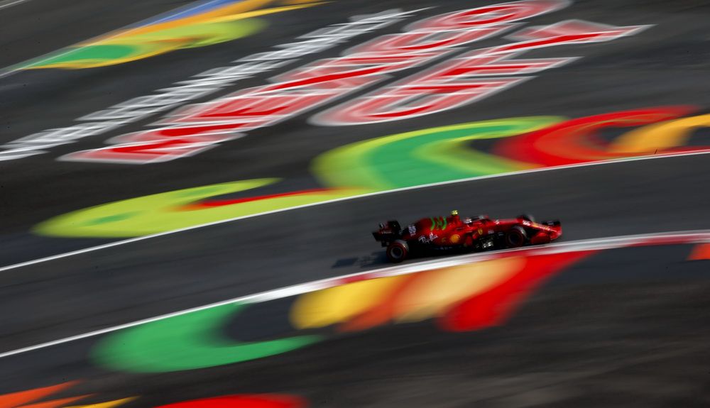 Carlos Sainz (Ferrari) se calificó en la sexta posición en el GP de México
