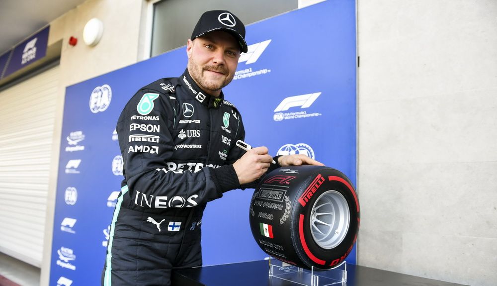 Valtteri Bottas partirá desde la primera posición tras conseguir la pole position