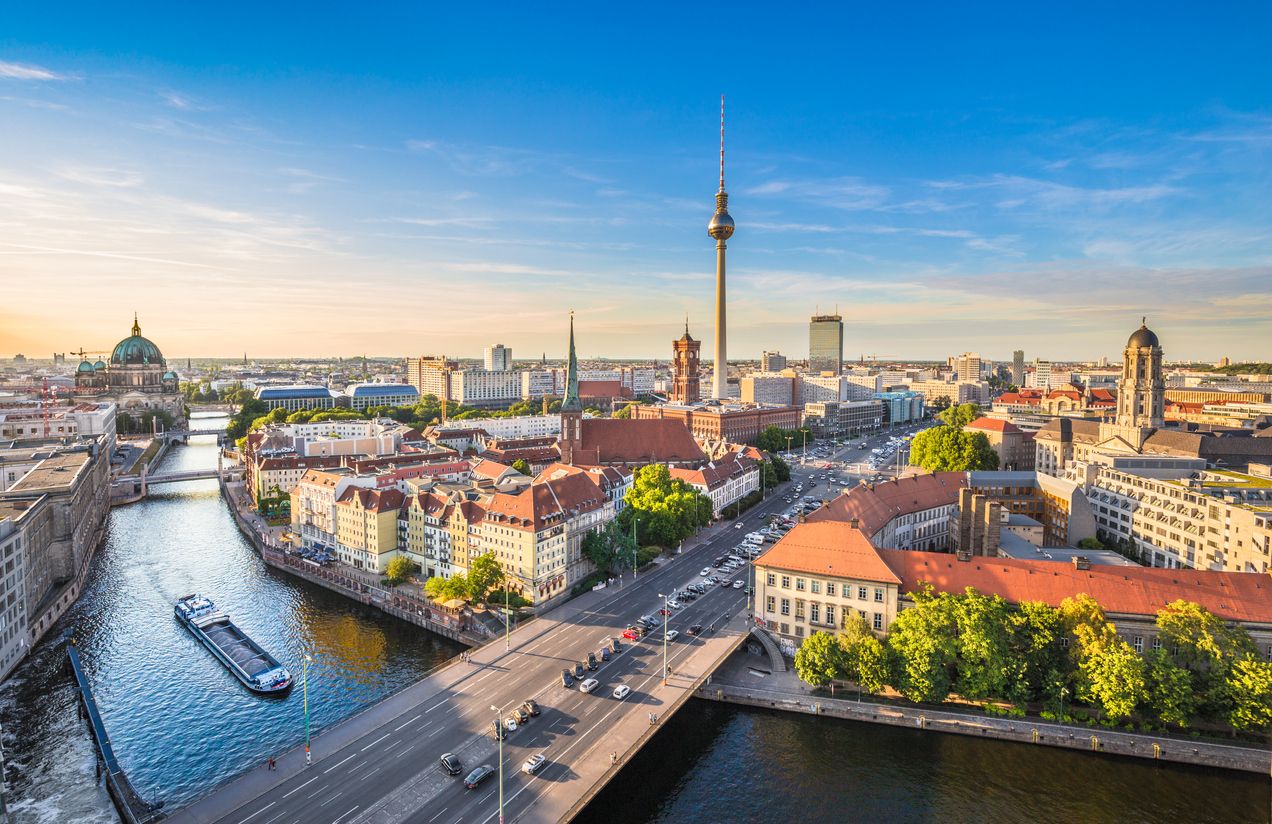 Vista de Berlín. Alemania se ha convertido en la ciudad mejor del mundo, según una encuesta.