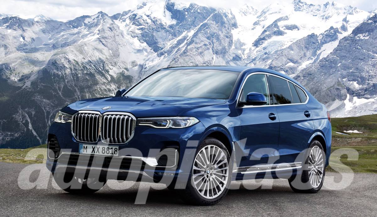 BMW X8 2022 según nuestro ilustrador Schulte