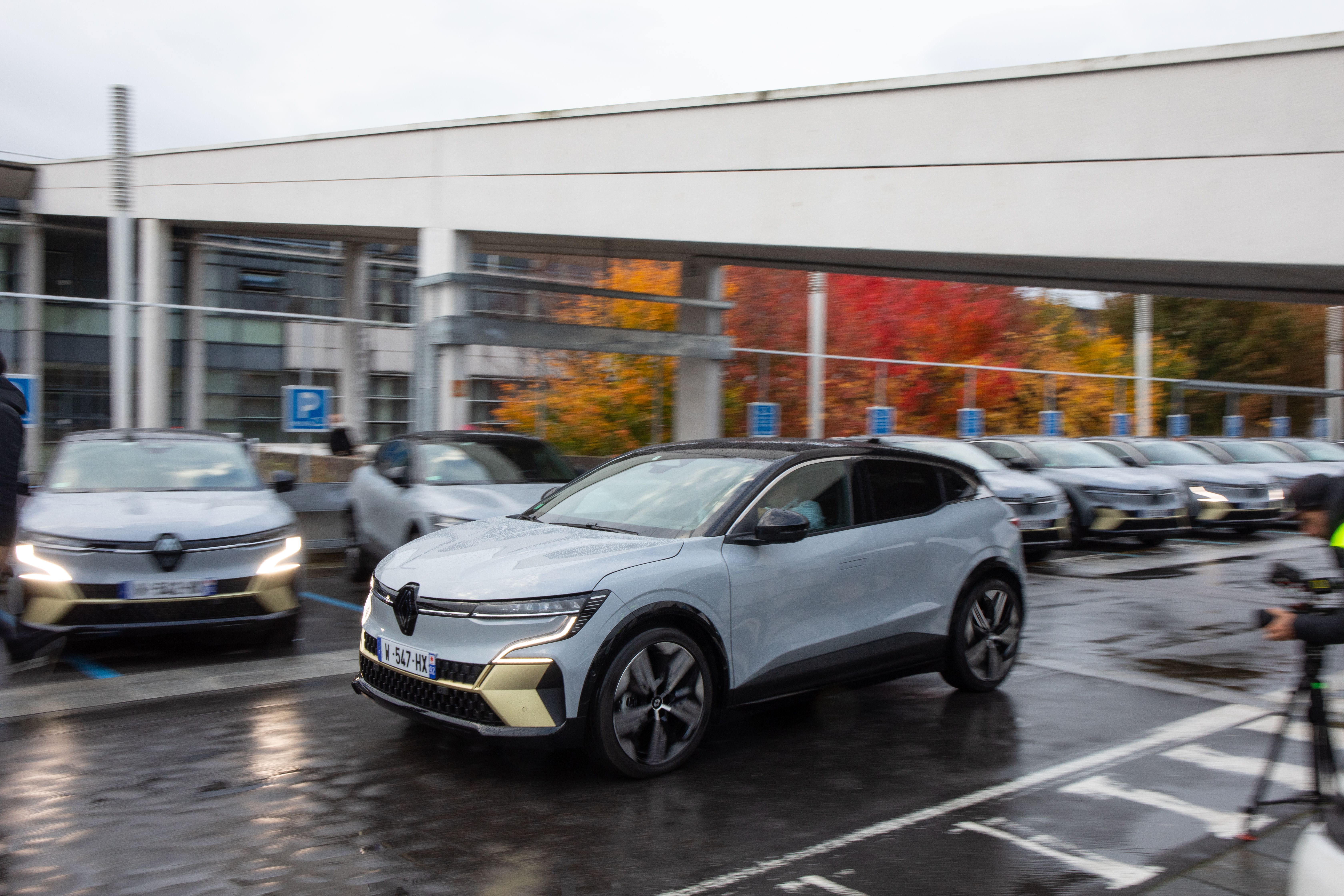 Renault Mégane E-Tech Electric: primeras unidades preseries.