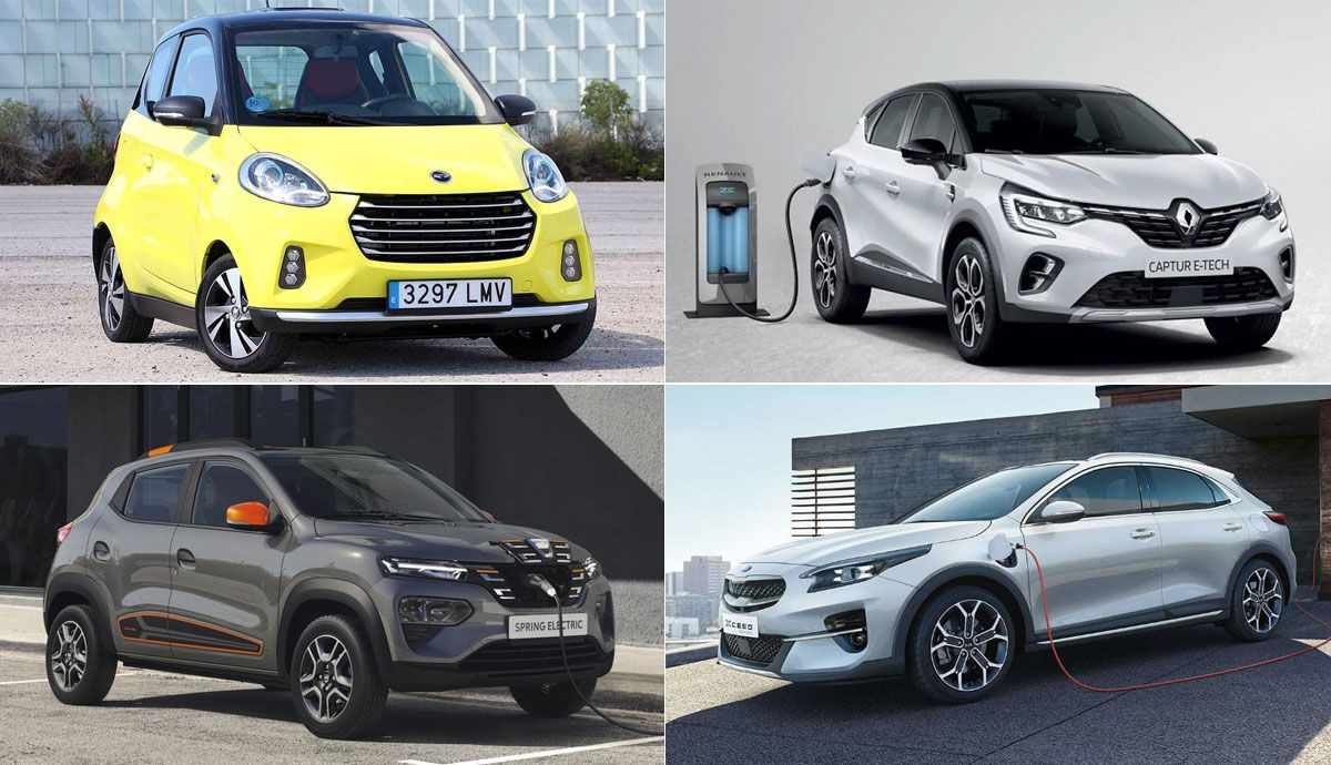 Los coches con etiqueta Cero más baratos de España y con más autonomía: lista por categorías.