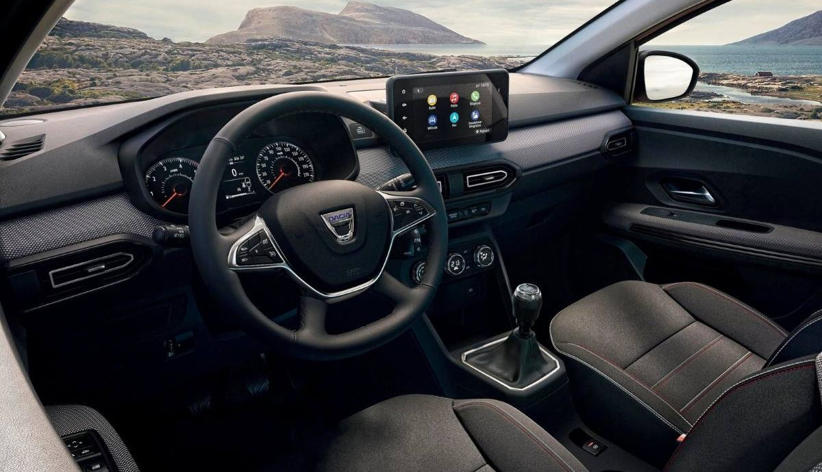 El interior del Dacia Jogger