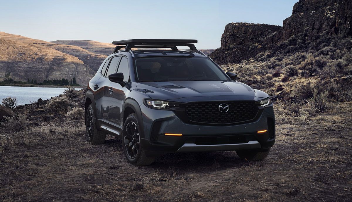 Así luce el nuevo Mazda CX-50 para el mercado norteamericano.